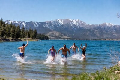 Lake Tahoe Natural Plunge - Nevada and California